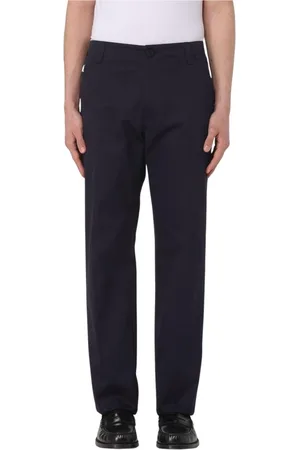 VERSACE Byxor, Herr, L, Blå Slim Fit Kjolbyxor