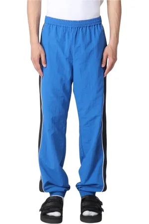 AMBUSH Byxor, Herr, S, Nylon, Blåa Sidestripade Track Pants