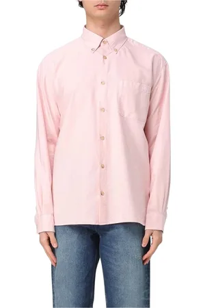 A.P.C. Skjorta, Herr, M, Bomull, Grön Oxford Skjorta Klassisk Stil