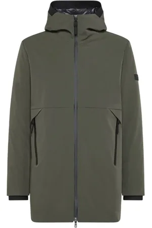 Peuterey Jacka, Herr, S, Läder, Grön ytterkläder jacka Aw23 stil