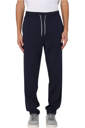 Brunello Cucinelli Byxor, Herr, S, Svarta avslappnade joggers
