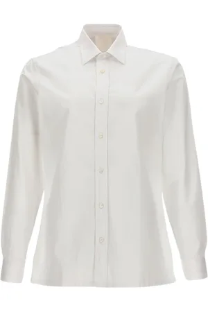 Givenchy Skjorta, Herr, L, Bomull, Klassisk Poplin Skjorta i Vit