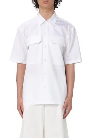 Jil Sander Skjorta, Herr, L, Klassisk Vit Fickskjorta