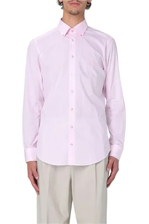 Etro Skjorta, Herr, M, Bomull, Elegant Poplin Skjorta för Män