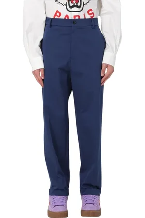 Kenzo Byxor, Herr, S, Beige Straight-Leg Byxor