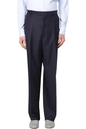 Etro Byxor, Herr, L, Elegant Blå Dressbyxor