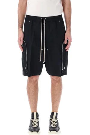 Rick Owens Shorts, Herr, L, Bomull, Modern Bauhaus Bela Stil Sneakers