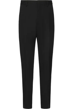 Dsquared2 Byxor, Herr, M, Svarta yllebyxor med fickor