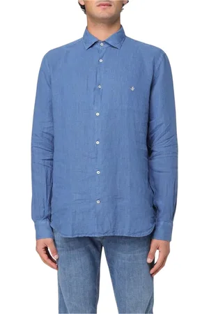 BROOKSFIELD Skjorta, Herr, 5Xl, Denim, Casual Denim Skjorta Modern Stil