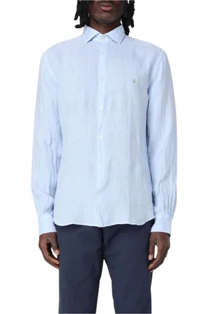BROOKSFIELD Skjorta, Herr, 5Xl, Denim, Denim Långärmad Skjorta