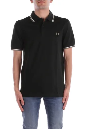 Fred Perry Topp, Herr, S, Bomull, Grön Polo T-shirts och Polos