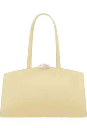 BENEDETTA BRUZZICHES Väska, Dam, ONE Size, Läder, Champagne Läder Axelväska Tote
