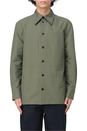 Jil Sander Skjorta, Herr, M, Bomull, Elegant Långärmad Skjorta