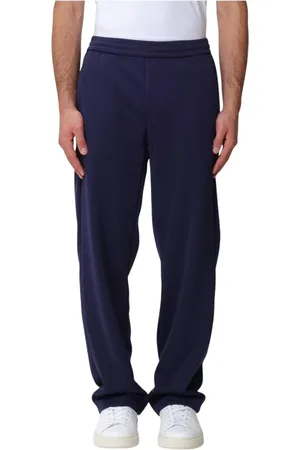 Msgm Byxor, Herr, M, Bomull, Marinblå Bomullsblandning Sweatpants