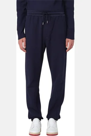 Saint Laurent Byxor, Herr, L, Blå Klassiska Sweatpants för Män