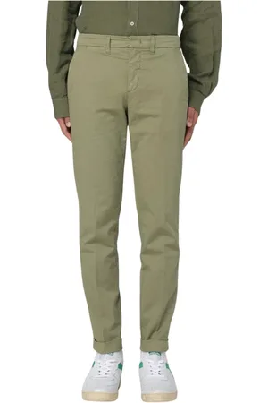 FAY Byxor, Herr, W33, Bomull, Beige Chino Byxor för Män