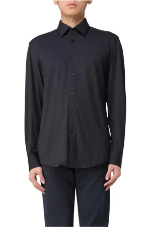 HUGO BOSS Skjorta, Herr, 2Xl, Svart Skjortklänning för Män
