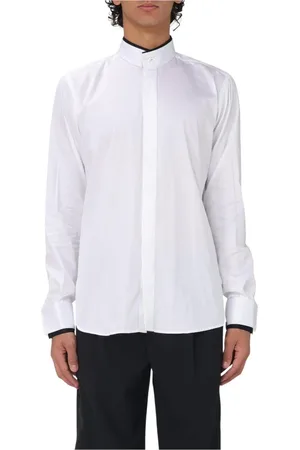 Karl Lagerfeld Skjorta, Herr, 2Xl, Skjorta med ståkrage och långa ärmar
