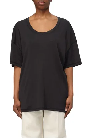 LEMAIRE Topp, Dam, XS, Bomull, Avslappnad Kortärmad T-shirt Kräm