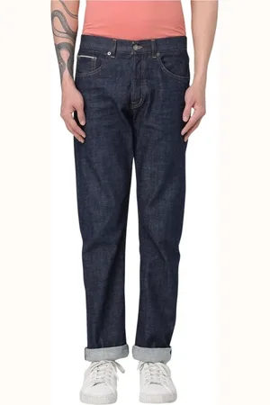 Dondup Jeans, Herr, W35, Bomull, Klassisk passform Straight Leg Jeans