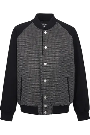 Balmain Jacka, Herr, L, Bomull, strassbomber