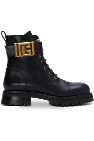 Balmain Skor, Dam, 36 EU, Läder, Charlie läderrangerskor