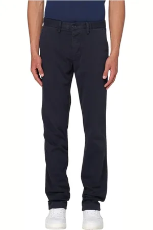 Blauer Byxor, Herr, W36, Bomull, Vita Regular Fit Chino Byxor