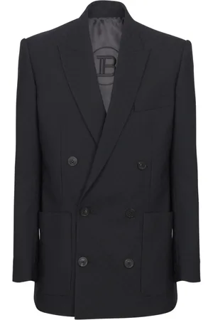 Balmain Jacka, Herr, XL, Monogram Jacquard Blazer