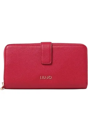 Liu Jo Accessoarer, Dam, ONE Size, Läder, Läder dragkedja plånbok