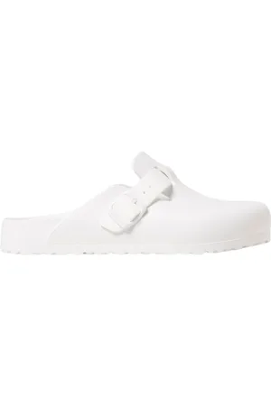 Birkenstock Skor, Herr, 37 EU, Vita Träsko Sandaler Vattenresistent Män