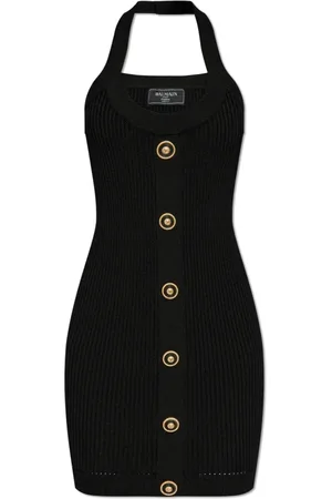 Balmain Klänning, Dam, XS, Off-shoulder klänning
