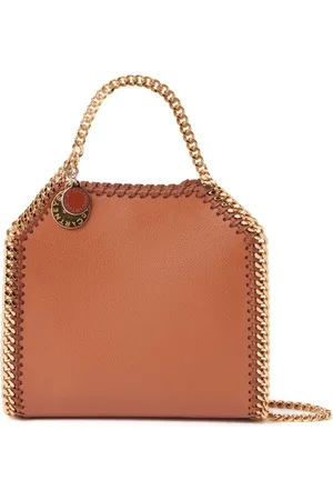 Stella McCartney Väska, Dam, ONE Size, Bomull, Brun Brandy Kedjetaske