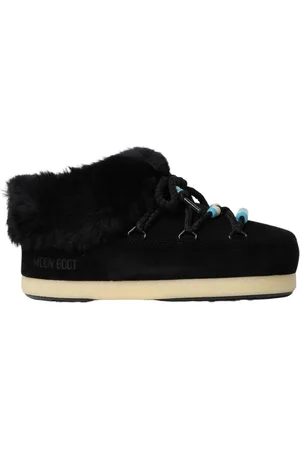Moon Boot Skor, Dam, 41 EU, Mocka, Shearling Snö Stövlar för Kvinnor