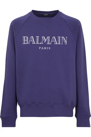 Balmain Sweatshirts & Hoodies, Herr, XL, Bomull, Vintage sweatshirt