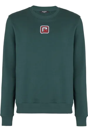 Balmain Sweatshirts & Hoodies, Herr, 3Xl, Bomull, PB sweatshirt