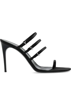 Saint Laurent Skor, Dam, 37 EU, Läder, Klackmules