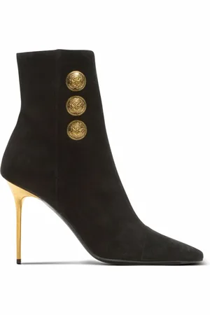 Balmain Skor, Dam, 41 EU, Läder, Läder Roni ankelboots