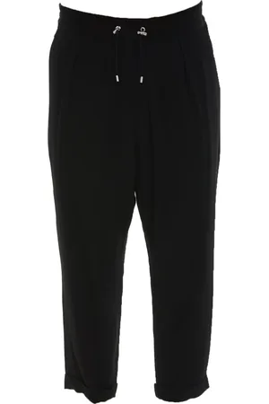 Balmain Byxor, Herr, L, Höj din avslappnade stil med svarta sweatpants