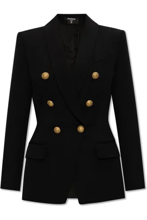 Balmain Jacka, Dam, XS, Dubbelknäppt ullblazer