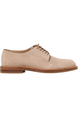 Brunello Cucinelli Skor, Herr, 45 EU, Läder, Brun Brogue Oxford Skor