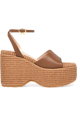 Gianvito Rossi Skor, Dam, 37 1/2 EU, Snygga Sommar Sandaler för Kvinnor