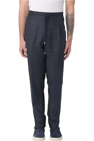 LARDINI Byxor, Herr, S, Blå Casual Byxor