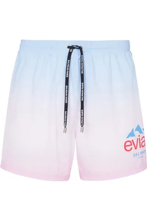 Balmain Badkläder, Herr, S, Polyester, x Evian - Badshorts med gradient