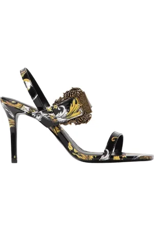 VERSACE Skor, Dam, 40 EU, Barocktryck Sandaler
