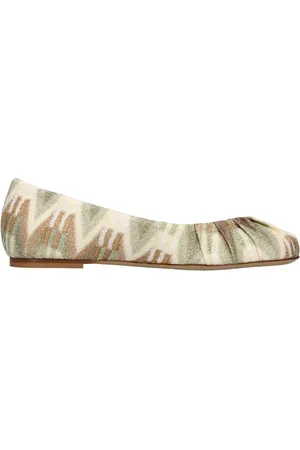 Missoni Skor, Dam, 37 1/2 EU, Läder, Platta skor MultiFärg