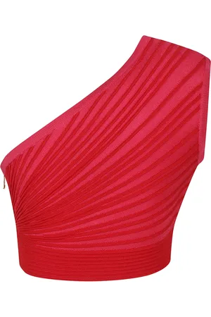 Balmain Topp, Dam, M, Rosa & Lila Topplagg för Kvinnor