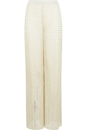 Missoni Byxor, Dam, M, Raka byxor med elastisk midja och full foder