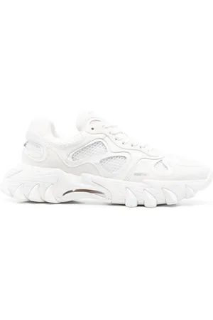 Balmain Skor, Herr, 42 EU, Vita Sneakers för en stilren look
