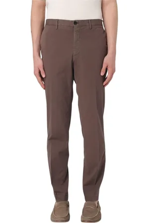 Incotex Byxor, Herr, 3Xl, Brun Slim Fit Chinos Byxor