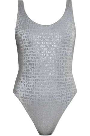 Balmain Badkläder, Dam, S, Läder, Baddräkt